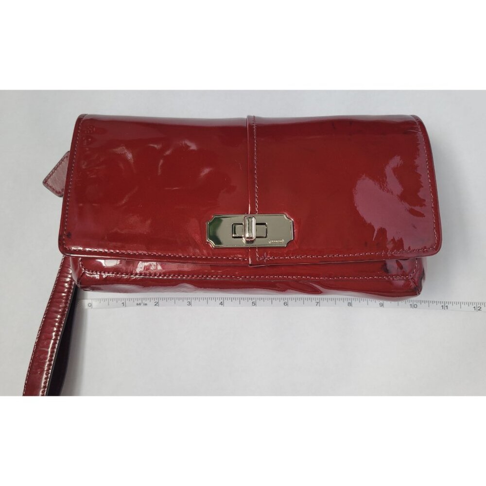 COACH 46261 Chelsea Patent Leather Large Clutch Wallet Wristlet Purse - Picture 6 of 16